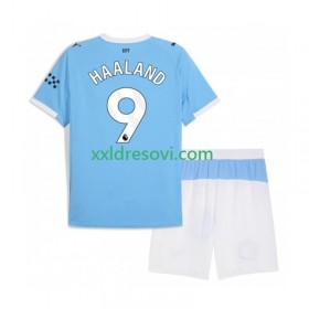 Manchester City Erling Haaland 9 Domaći Dječji Nogometni Dres 2025-2026